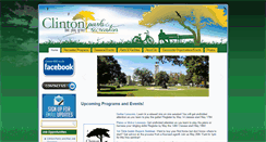 Desktop Screenshot of clintonrec.com
